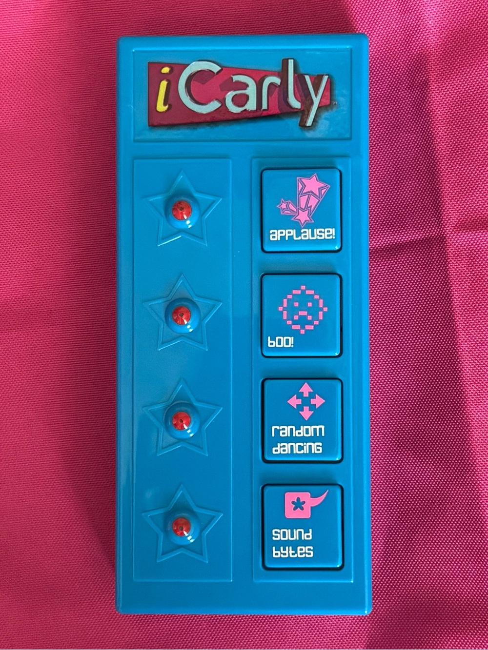 Rare Vintage 2009 iCarly Sam's Sound Effects Remote